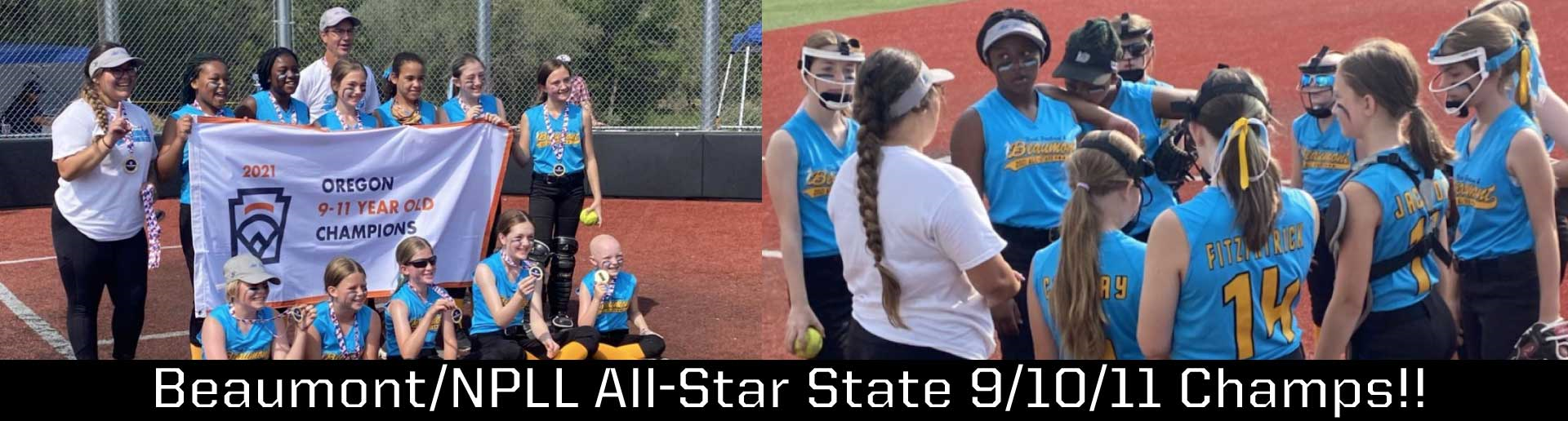 Beaumont/NPLL All-Star State 9/10/11 Champs!!