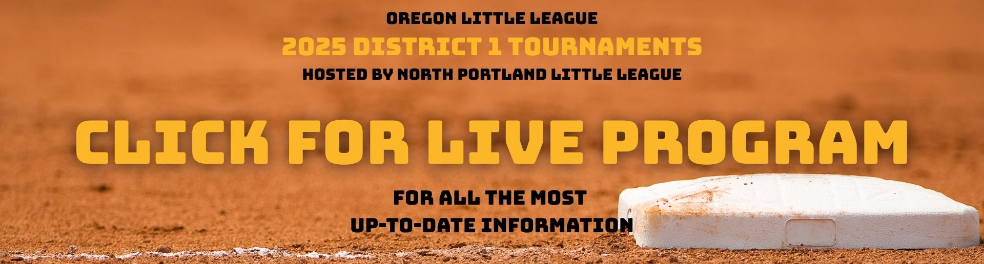 Live Tournament Program